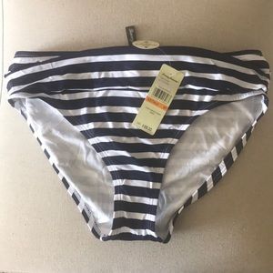 Tommy Bahama striped midrise bikini bottoms